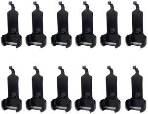 12 pcs Original Walkie Talkie Belt Clip Compatible with Two Way Radio LT-316 WLN KD-C1 Retevis RT22 Zastone X6 NKTECH NK-U1 Zeadio ZS-B1 TIDRADIO TD-M8 RADTEL RT-10 RADIODDITY R1 12 pcs Original Walkie Talkie Belt Clip Compatible with Two Way Radio LT-316 WLN KD-C1 Retevis RT22 Zastone X6 NKTECH NK-U1 Zeadio ZS-B1 TIDRADIO TD-M8 RADTEL RT-10 RADIODDITY R1
