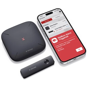 Smart Mailbox Alarm for Delivered Mail, APP Alerts Wireless Long Range Mailbox Sensor with SBS50 Base Station, Up to 4 Years of Battery Life, SMA11 Smart Mailbox Alarm for Delivered Mail, APP Alerts Wireless Long Range Mailbox Sensor with SBS50 Base Station, Up to 4 Years of Battery Life, SMA11