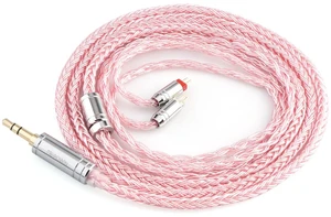 Tripowin Zonie 16 Core SilverPlated IEM Cable, Recessed 2pin, 3.5mm 1.25m SPC in Ear Monitor Wire, Earphone Upgraded Cords for ZS10 PRO 2 AS10 PRO ZSN PRO X Waner SIMGOT EM6L, Pink Tripowin Zonie 16 Core SilverPlated IEM Cable, Recessed 2pin, 3.5mm 1.25m SPC in Ear Monitor Wire, Earphone Upgraded Cords for ZS10 PRO 2 AS10 PRO ZSN PRO X Waner SIMGOT EM6L, Pink