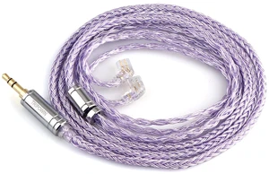 Tripowin Zonie 16 Core SilverPlated IEM Cable, Recessed 2pin, 3.5mm 1.25m SPC in Ear Monitor Wire, Earphone Upgraded Cords for ZS10 PRO 2 AS10 PRO ZSN PRO X Waner SIMGOT EM6L, Lavender Tripowin Zonie 16 Core SilverPlated IEM Cable, Recessed 2pin, 3.5mm 1.25m SPC in Ear Monitor Wire, Earphone Upgraded Cords for ZS10 PRO 2 AS10 PRO ZSN PRO X Waner SIMGOT EM6L, Lavender