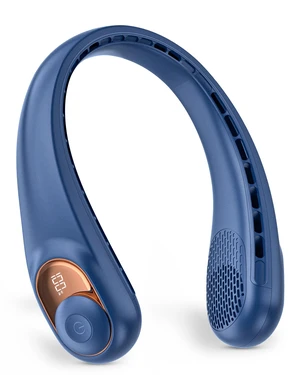 Neck Fan, Personal Fan with LED Display, USB-C Rechargeable, 4000mAh-Battery, 3-Speed Adjustment & Whisper-Quiet Operation, Perfect for Home, Travel, Sports Neck Fan, Personal Fan with LED Display, USB-C Rechargeable, 4000mAh-Battery, 3-Speed Adjustment & Whisper-Quiet Operation, Perfect for Home, Travel, Sports