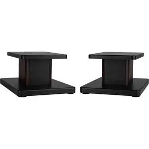 Universal Wood Speaker Stand Pair (6in Walnut) Universal Wood Speaker Stand Pair (6in Walnut)