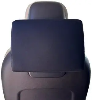 Padded Rear Screen Cover for Lincoln Navigator 2018-2026 | Made in USA. Custom fit. Padded neoprene guards your rear seat entertainment screen from scratches and scuffs. Black Padded Rear Screen Cover for Lincoln Navigator 2018-2026 | Made in USA. Custom fit. Padded neoprene guards your rear seat entertainment screen from scratches and scuffs. Black