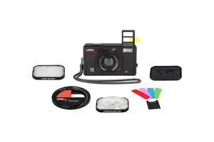 LomoApparat Wide-Angle 35mm Film Camera, Built-in Flash & Color Filters, Kaleidoscope Lens, Close-up Lens, Splitzer, Multiple Exposure, Long Exposure LomoApparat Wide-Angle 35mm Film Camera, Built-in Flash & Color Filters, Kaleidoscope Lens, Close-up Lens, Splitzer, Multiple Exposure, Long Exposure