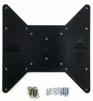 International 200x200 & 200x100 Polymer VESA Adapter Bracket Plate KIT for TV/Monitor Mount | Includes 75x75, 100x100, and 200x100 (Vertical or Horizontal) Patterns | Includes Hardware International 200x200 & 200x100 Polymer VESA Adapter Bracket Plate KIT for TV/Monitor Mount | Includes 75x75, 100x100, and 200x100 (Vertical or Horizontal) Patterns | Includes Hardware
