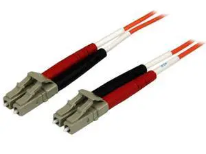 StarTech 3m OM2 Multimode Fiber, LC to LC, Plenum (50FIBPLCLC3) | 50/125 fiber, OFNP plenum fire rating, Optic Cable, Patch Cable, 500MHz bandwidth, Molded male connectors, Duplex Plenum StarTech 3m OM2 Multimode Fiber, LC to LC, Plenum (50FIBPLCLC3) | 50/125 fiber, OFNP plenum fire rating, Optic Cable, Patch Cable, 500MHz bandwidth, Molded male connectors, Duplex Plenum