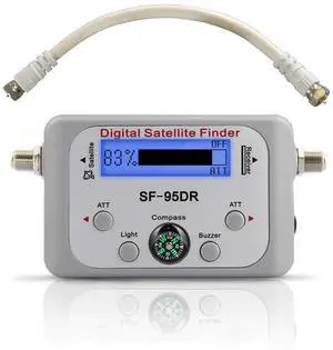 Electronix Express EX Digital Satellite Finder Meter for DirecTV - SF-95DR Backlit Plug and Play Electronix Express EX Digital Satellite Finder Meter for DirecTV - SF-95DR Backlit Plug and Play