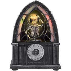 12" Animated Radio DJ Skeleton 12" Animated Radio DJ Skeleton