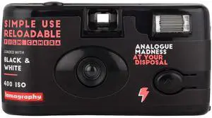 Simple Use Reloadable Film Camera Black & White Film Simple Use Reloadable Film Camera Black & White Film