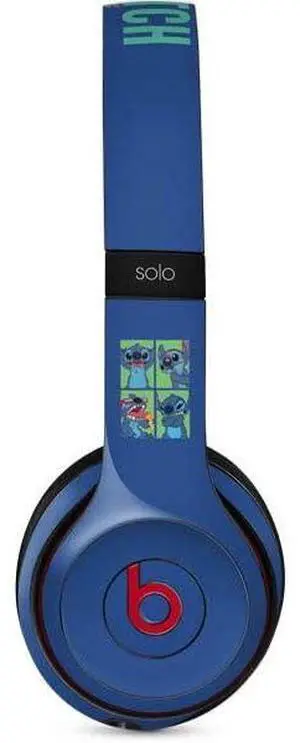 Decal Audio Skin Compatible with Beats Solo 3 Wireless - Officially Licensed Disney Lilo and Stitch Personalities Moods Design Decal Audio Skin Compatible with Beats Solo 3 Wireless - Officially Licensed Disney Lilo and Stitch Personalities Moods Design
