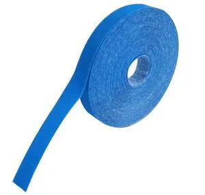 RipWrap Blue 1/2" x 30' Non-Adhesive Reusable Cable Strap Tape Roll - Gaffers Tape Strength No Residue, Tear by Hands, Self-Gripping w/Hook & Loop Fastener, Made in USA RipWrap Blue 1/2" x 30' Non-Adhesive Reusable Cable Strap Tape Roll - Gaffers Tape Strength No Residue, Tear by Hands, Self-Gripping w/Hook & Loop Fastener, Made in USA