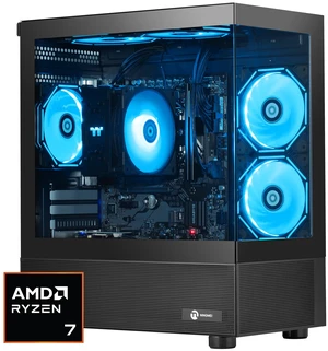 NINGMEI Lumishore Gaming PC - AMD Ryzen 7 5700G - 16GB DDR4 3200MHz - 1TB M.2 NVMe SSD - Windows 11 - WiFi - Black NINGMEI Lumishore Gaming PC - AMD Ryzen 7 5700G - 16GB DDR4 3200MHz - 1TB M.2 NVMe SSD - Windows 11 - WiFi - Black
