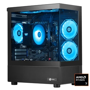 NINGMEI Lumishore Gaming PC - AMD Ryzen 7 5700G - 16GB DDR4 3200MHz - 1TB M.2 NVMe SSD - Windows 11 - WiFi - Black NINGMEI Lumishore Gaming PC - AMD Ryzen 7 5700G - 16GB DDR4 3200MHz - 1TB M.2 NVMe SSD - Windows 11 - WiFi - Black