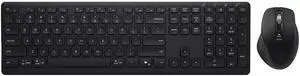 Wireless Keyboard and Mouse Combo, Multi-Device, Silent (Black) Wireless Keyboard and Mouse Combo, Multi-Device, Silent (Black)