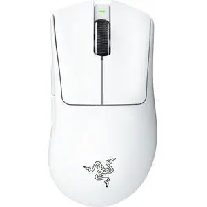 DeathAdder V3 Pro Wireless Gaming Mouse, 64g, 90 Hr Battery, White DeathAdder V3 Pro Wireless Gaming Mouse, 64g, 90 Hr Battery, White