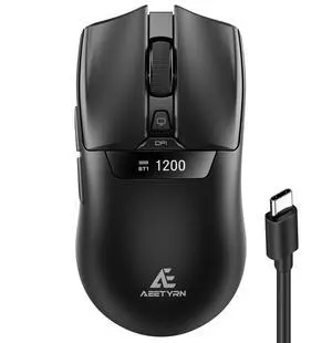 Wireless BT Mouse with Smart LED Screen, 3 Modes(2.4G & BT5.1/5.2) Connect Up to 3 Devices, Rechargeable, Silent Click, 5 DPI Levels, Ergonomic Optical Mice for Laptop PC Mac Windows, Black Wireless BT Mouse with Smart LED Screen, 3 Modes(2.4G & BT5.1/5.2) Connect Up to 3 Devices, Rechargeable, Silent Click, 5 DPI Levels, Ergonomic Optical Mice for Laptop PC Mac Windows, Black