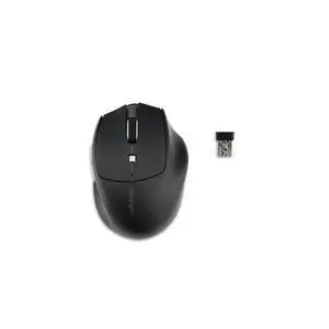 Wireless Mouse, Pro Fit Ergo MY435 EQ Rechargeable Mouse, Fits Small to Medium-Size Hands, Programmable Buttons, Quiet-Click Buttons, Bluetooth 5.0 & 2.4GHz Connection - Black (K72501NA) Wireless Mouse, Pro Fit Ergo MY435 EQ Rechargeable Mouse, Fits Small to Medium-Size Hands, Programmable Buttons, Quiet-Click Buttons, Bluetooth 5.0 & 2.4GHz Connection - Black (K72501NA)