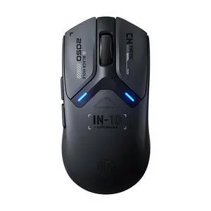 IN10P Lightweight Wireless Gaming Mouse, Tri-Mode Wireless Mouse with Bluetooth/ 2.4G/ USB-C Wired, 60g Superlight, PAW3395 26K DPI Sensor, 8kHz Polling Rate, Fully Programmable, Black IN10P Lightweight Wireless Gaming Mouse, Tri-Mode Wireless Mouse with Bluetooth/ 2.4G/ USB-C Wired, 60g Superlight, PAW3395 26K DPI Sensor, 8kHz Polling Rate, Fully Programmable, Black