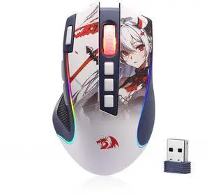 M612AK PRO Wireless Anime Gaming Mouse 8000 DPI Remapping Keys M612AK PRO Wireless Anime Gaming Mouse 8000 DPI Remapping Keys
