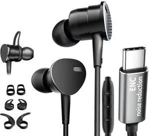 Wired Headphones with Boost Deep Bass & Mic Noise-Canceling Earphone In-Ear Wired Headphones with Boost Deep Bass & Mic Noise-Canceling Earphone In-Ear