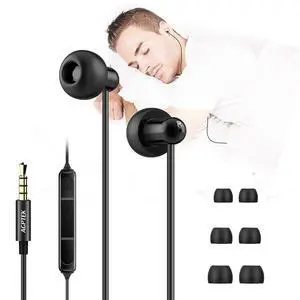 Sleep Earbuds, in-Ear Earphones for Sleeping with 3 Sizes Sleep Earbuds, in-Ear Earphones for Sleeping with 3 Sizes