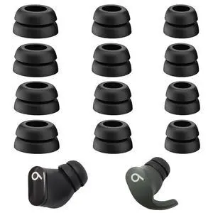 Double Flange Ear Tips for Beats Earbuds Anti-Slip Replacement Tips Double Flange Ear Tips for Beats Earbuds Anti-Slip Replacement Tips
