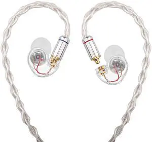 Wired Gaming Earbuds with Detachable Silver-Plated 3.5mm Cable Wired Gaming Earbuds with Detachable Silver-Plated 3.5mm Cable