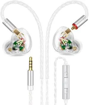 Vibes 202M HiFi Wired Earbuds in-Ear Monitor Headphones with Mic Vibes 202M HiFi Wired Earbuds in-Ear Monitor Headphones with Mic