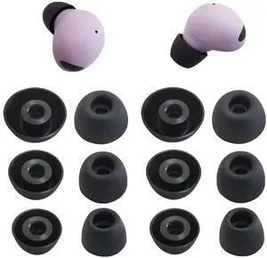 Silicone Replacement Ear Tips for Samsung Galaxy Buds 2 Pro, Ultra Soft Silicone Replacement Ear Tips for Samsung Galaxy Buds 2 Pro, Ultra Soft