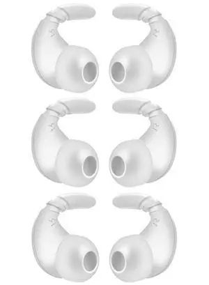 Anti Slip Earhook Tips Compatible with Beats Studio Buds, 3 Pairs Anti-Slip Anti Lost Earbuds Hook Tips Sport Ear Tips, Compatible with Beats Studio Buds, Ear Hook White Anti Slip Earhook Tips Compatible with Beats Studio Buds, 3 Pairs Anti-Slip Anti Lost Earbuds Hook Tips Sport Ear Tips, Compatible with Beats Studio Buds, Ear Hook White