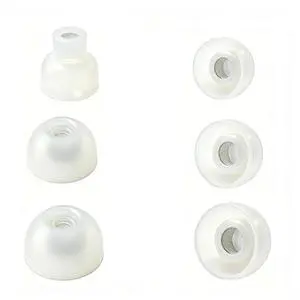 Ultra-Soft Silicone Extra Small XS/S/M Ear Buds Tips for Ear Canals Ultra-Soft Silicone Extra Small XS/S/M Ear Buds Tips for Ear Canals