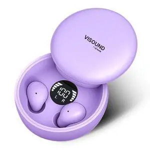VionB Air Invisible Earbuds Wireless Bluetooth 5.4 for Small Ears, Mini Tiny Ear Buds, IPX5 Waterproof, Sound Isolating Fit, ENC Mic for Clear Calls, Discreet in-Ear Headphones (Amethyst) VionB Air Invisible Earbuds Wireless Bluetooth 5.4 for Small Ears, Mini Tiny Ear Buds, IPX5 Waterproof, Sound Isolating Fit, ENC Mic for Clear Calls, Discreet in-Ear Headphones (Amethyst)