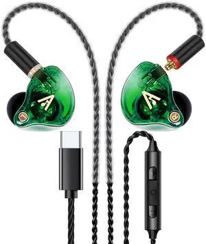 Vibes 202MC USB-C HiFi Wired Earbuds, Type-C Headphones with Mic Vibes 202MC USB-C HiFi Wired Earbuds, Type-C Headphones with Mic