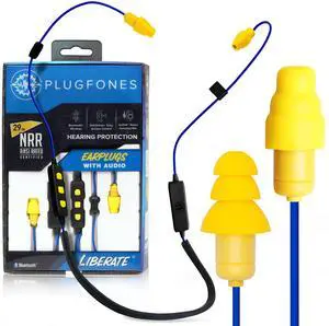 Liberate 2.0 Bluetooth Earplug Headphones for Work, OSHA Earbuds Liberate 2.0 Bluetooth Earplug Headphones for Work, OSHA Earbuds
