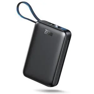 Portable Charger 50000mAh, PD22.5W Fast Charge Power Bank Built-in 2 Cables Portable Charger 50000mAh, PD22.5W Fast Charge Power Bank Built-in 2 Cables