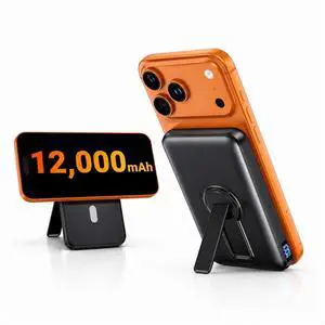 Portable Charger 12000mAh, Foldable Stand, for Magsafe Power Bank Portable Charger 12000mAh, Foldable Stand, for Magsafe Power Bank