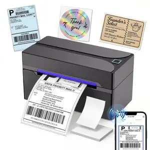 Bluetooth Thermal Label Printer,4x6 Shipping Label Printer Bluetooth Thermal Label Printer,4x6 Shipping Label Printer