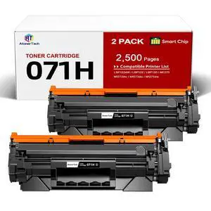 071/071H high Yield Black Toner Cartridge Replacement for Canon 071H / 071 / CRG-071 Toner Cartridge with Canon imageCLASS LBP122dw MF273dw MF275dw Printer|2pack 5000-Page high Capacity Ink 071/071H high Yield Black Toner Cartridge Replacement for Canon 071H / 071 / CRG-071 Toner Cartridge with Canon imageCLASS LBP122dw MF273dw MF275dw Printer|2pack 5000-Page high Capacity Ink