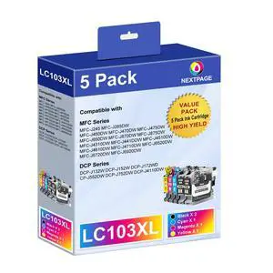 LC103xl Ink Cartridges Combo Pack Replacement for Brother LC103 LC101 Ink LC103xl Ink Cartridges Combo Pack Replacement for Brother LC103 LC101 Ink