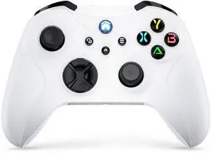 Wireless Controller for X box Series X|S, One & PC, Android, iOS, Turbo & Macro Function, Four Vibration Motors, Supports WIFI/Bluetooth Connection, 3.5mm Audio Jack Wireless Controller for X box Series X|S, One & PC, Android, iOS, Turbo & Macro Function, Four Vibration Motors, Supports WIFI/Bluetooth Connection, 3.5mm Audio Jack