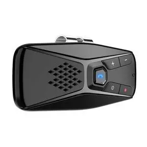 Car Bluetooth Speaker for Cell Phone, Portable Wireless Handsfree Car Kit, Sun Visor Mounted Speakerphone with Visor Clip & Mic - Black Car Bluetooth Speaker for Cell Phone, Portable Wireless Handsfree Car Kit, Sun Visor Mounted Speakerphone with Visor Clip & Mic - Black