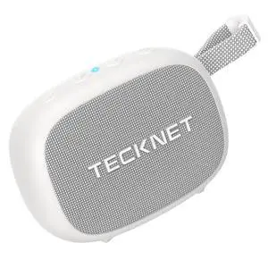 Portable Bluetooth Speaker with Deep Bass, IP67 Waterproof Shower Speaker, 30H Playtime, Magnetic Design, TWS Pairing Wireless Speaker for Home & Outdoor,White,New Portable Bluetooth Speaker with Deep Bass, IP67 Waterproof Shower Speaker, 30H Playtime, Magnetic Design, TWS Pairing Wireless Speaker for Home & Outdoor,White,New