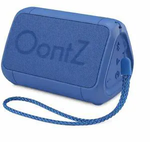 Compact Bluetooth Speaker, 14-Hour Playtime, Blue Compact Bluetooth Speaker, 14-Hour Playtime, Blue
