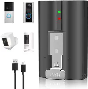 V4 Battery for Ring-Doorbell-Camera 2/3/4/3+/3plus,Stick-Up Cam 2nd/3rd Gen V4 Battery for Ring-Doorbell-Camera 2/3/4/3+/3plus,Stick-Up Cam 2nd/3rd Gen