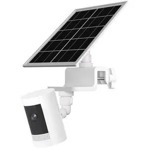 7W Solar Panel with Gutter Mount for Ring Cameras, Stick Up Cam, Stick Up Cam Pro, Outdoor Cam Plus Battery, Spotlight Cam Plus/Pro with Waterproof Cable and USB-C to Barrel Plug Adapter (White) 7W Solar Panel with Gutter Mount for Ring Cameras, Stick Up Cam, Stick Up Cam Pro, Outdoor Cam Plus Battery, Spotlight Cam Plus/Pro with Waterproof Cable and USB-C to Barrel Plug Adapter (White)