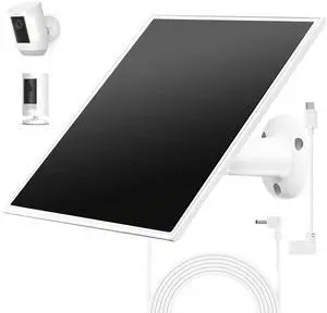 Solar Panel Charger for Ring Camera, Compatible with Ri ng Stick Up Cam Battery, Ring Spotlight Plus/Pro Battery,Waterproof, 5V 6W Fast Charging Solar Panel Charger for Ring Camera, Compatible with Ri ng Stick Up Cam Battery, Ring Spotlight Plus/Pro Battery,Waterproof, 5V 6W Fast Charging