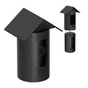 Silicone Cover for Ring Stick Up Cam Battery & Plug-in (3rd Gen) Weatherproof Outdoor Camera Cover Case, UV & Heat Resistant Accessories with Anti-Glare Sun Hood Black Silicone Cover for Ring Stick Up Cam Battery & Plug-in (3rd Gen) Weatherproof Outdoor Camera Cover Case, UV & Heat Resistant Accessories with Anti-Glare Sun Hood Black