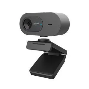 4K Webcam with Microphone, UHD Ultra-HD Computer Camera with Privacy Cover & Noise-Canceling Mic, 100° Wide Angle, USB Plug & Play Pro Desktop Web Cam for Zoom, Skype, Teams, Streaming 4K Webcam with Microphone, UHD Ultra-HD Computer Camera with Privacy Cover & Noise-Canceling Mic, 100° Wide Angle, USB Plug & Play Pro Desktop Web Cam for Zoom, Skype, Teams, Streaming