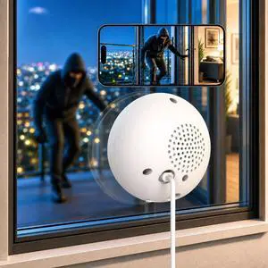 2K No-Drill Window Security Camera for Apartment Renter, 5G/2.4G WiFi 2K No-Drill Window Security Camera for Apartment Renter, 5G/2.4G WiFi