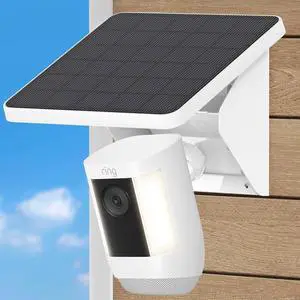 2-in-1 Solar Panel Charging Mount for Ring Cameras,4W Solar Charger for Ring Outdoor Cam Plus,Stick Up Cam,Spotlight Cam Pro/Plus,IP67 Weatherproof Long Cable with USB-C to Barrel Plug Adapter 2-in-1 Solar Panel Charging Mount for Ring Cameras,4W Solar Charger for Ring Outdoor Cam Plus,Stick Up Cam,Spotlight Cam Pro/Plus,IP67 Weatherproof Long Cable with USB-C to Barrel Plug Adapter